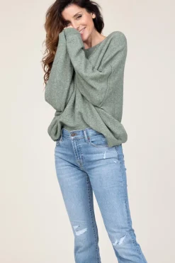 Fashion American Vintage Soft Sweater Damsville | Green... | | Little Soho