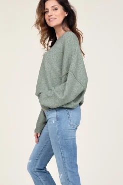 Fashion American Vintage Soft Sweater Damsville | Green... | | Little Soho