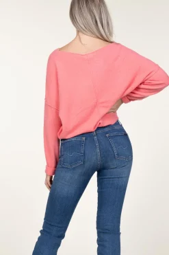 Clearance American Vintage Soft Sweater Damsville | Pink... | | Little Soho