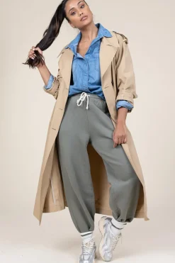 Flash Sale American Vintage Soft Sweatpants Izubird | Green... | | Little Soho