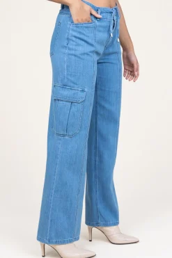 Discount Dante 6 Soft Tencel Denim Cargo Pants Blustery | Blue... | | Little Soho