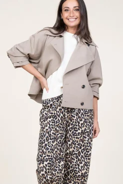 Best Sale Second Female Soft Trenchcoat Silvia | Taupe... | | Little Soho