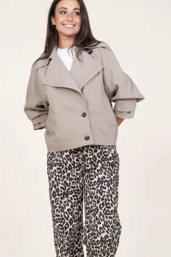 Best Sale Second Female Soft Trenchcoat Silvia | Taupe... | | Little Soho