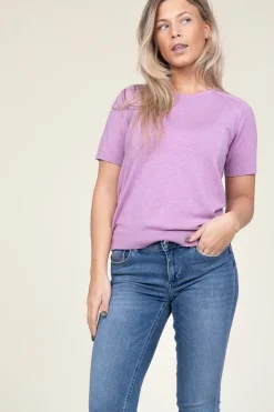 Hot CC Heart Soft Viscose Top Ella | Dusty Pink... | | Little Soho