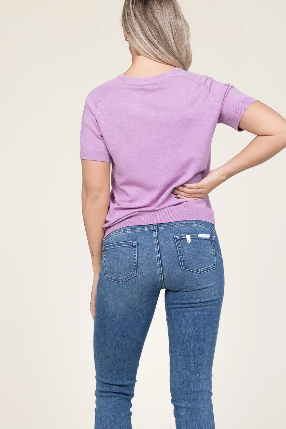 Hot CC Heart Soft Viscose Top Ella | Dusty Pink... | | Little Soho