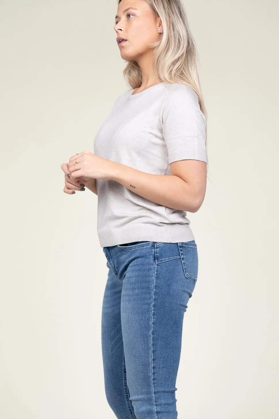 Online CC Heart Soft Viscose Top Ella | Natural... | | Little Soho