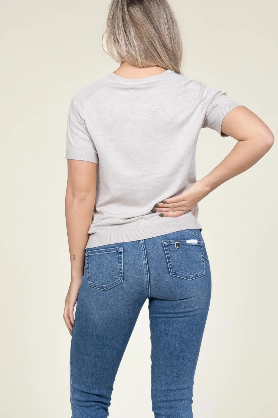 Online CC Heart Soft Viscose Top Ella | Natural... | | Little Soho