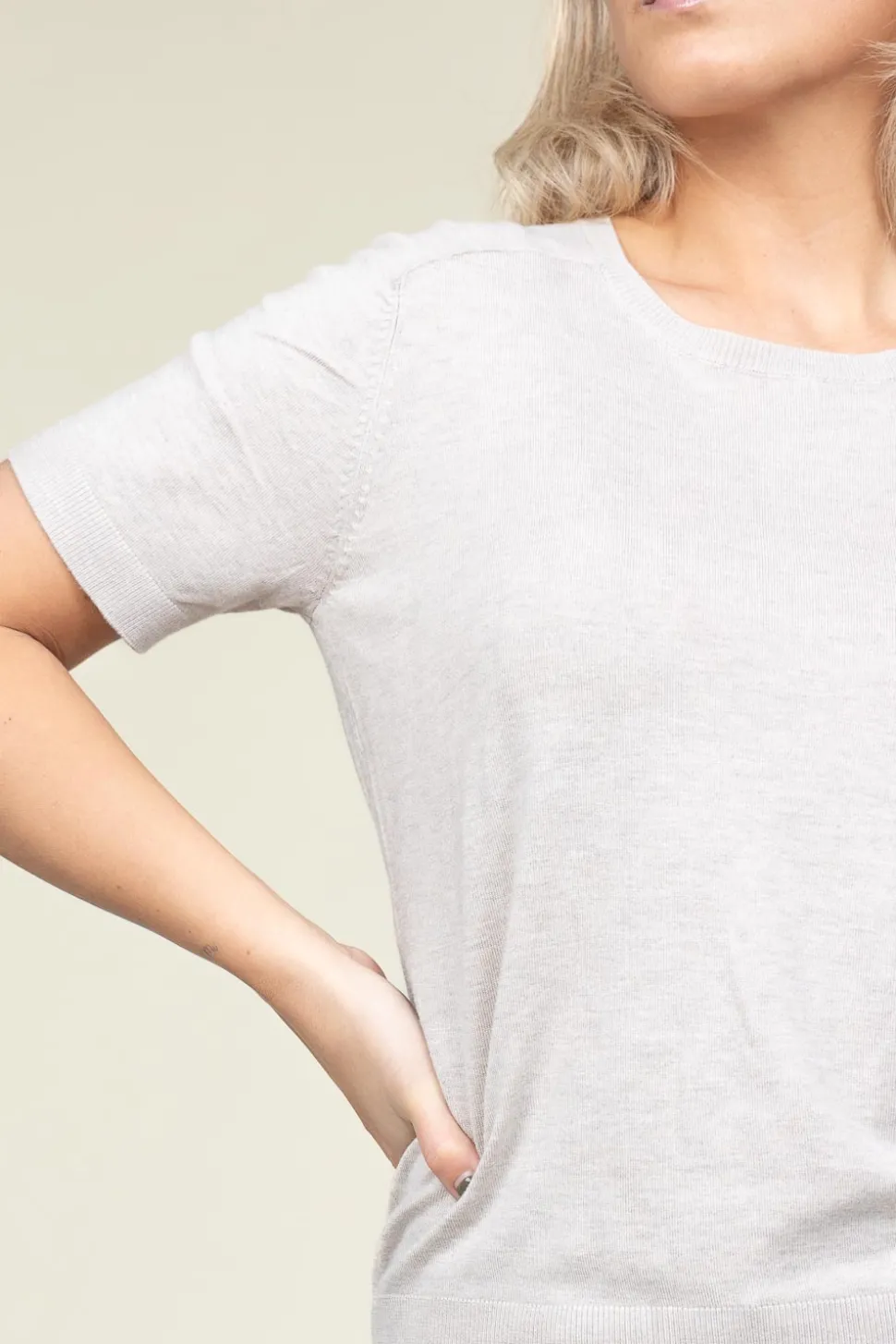 Online CC Heart Soft Viscose Top Ella | Natural... | | Little Soho