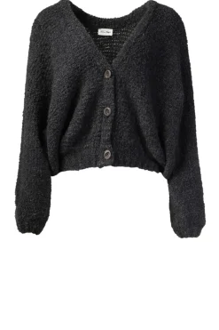 Best Sale American Vintage Soft Wool Mix Cardigan Zolly | Dark Grey... | | Little Soho
