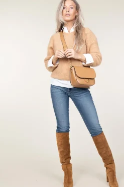 Cheap American Vintage Soft Wool Mix Sweater East | Camel... | | Little Soho
