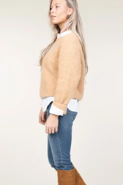 Cheap American Vintage Soft Wool Mix Sweater East | Camel... | | Little Soho