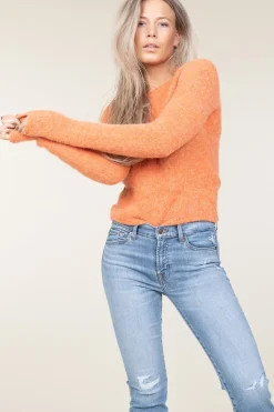 Outlet American Vintage Soft Wool Mix Sweater East | Orange... | | Little Soho