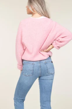 Flash Sale American Vintage Soft Wool Mix Sweater East | Pink... | | Little Soho