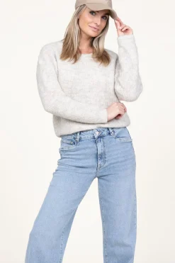 Flash Sale American Vintage Soft Wool Mix Sweater East | Grey... | | Little Soho