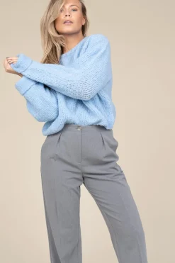 Fashion American Vintage Soft Wool Mix Sweater Zolly | Blue... | | Little Soho