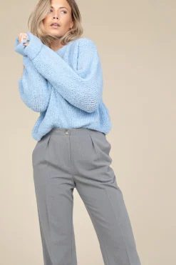 Fashion American Vintage Soft Wool Mix Sweater Zolly | Blue... | | Little Soho