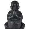 Best Sale Little Soho Living Stone Buddha Candle Holder Ray | Black... | | Little Soho