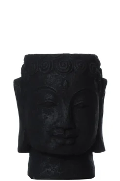 Outlet Little Soho Living Stone Buddha Pot Dolan | Black... | | Little Soho