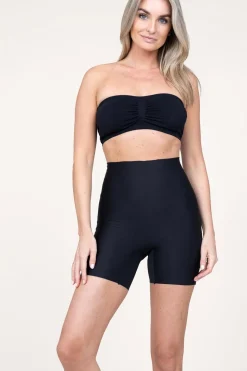 Best CC Heart Stretch Biker Short Anne | Black... | | Little Soho