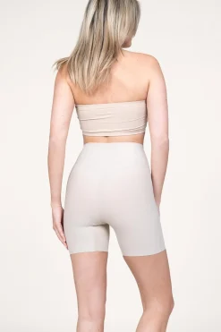 Store CC Heart Stretch Biker Short Anne | Nude... | | Little Soho