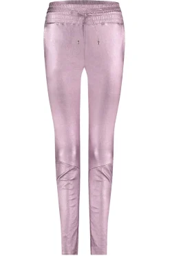 Shop Ibana Stretch Leather Metallic Legging Poggy | Purple... | | Little Soho