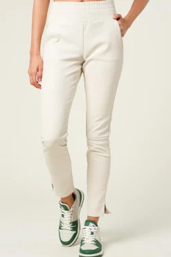 Clearance Ibana Stretch Leather Pants Colette | White... | | Little Soho