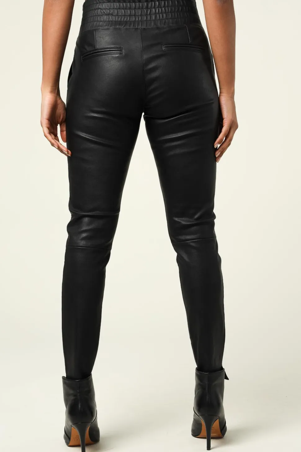 Clearance Ibana Stretch Leather Pants Colette | Black... | | Little Soho