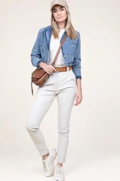 Best Ibana Stretch Leather Paperbag Paula | Naturel... | | Little Soho