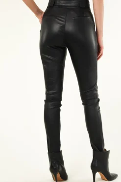 Cheap Ibana Stretch Leather Paperbag Paula | Black... | | Little Soho