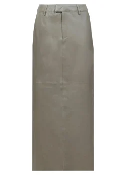 Fashion Alter Ego Stretch Leather Pencil Skirt Lori | Green... | | Little Soho