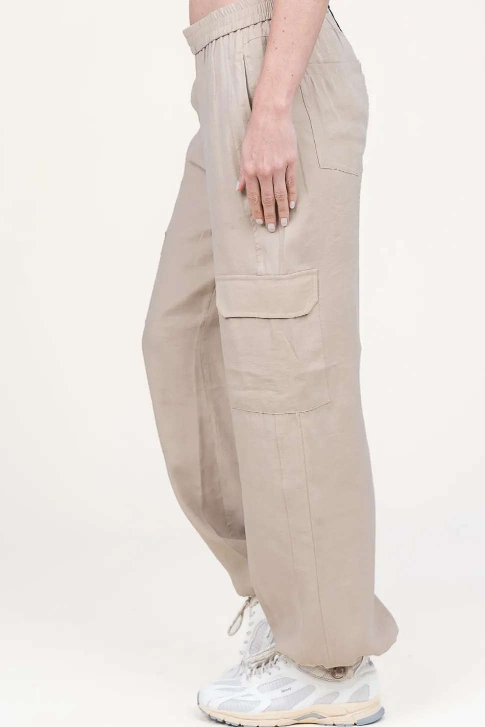 Store Dante 6 Stretch Linen Mix Trousers Zach | Natural... | | Little Soho