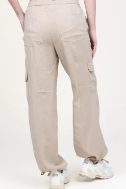 Store Dante 6 Stretch Linen Mix Trousers Zach | Natural... | | Little Soho