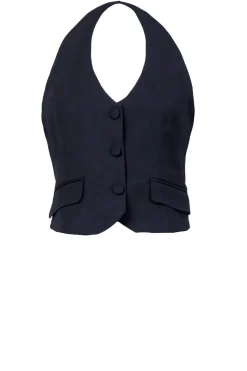 Hot ba&sh Stretch Waistcoat Good | Black... | | Little Soho