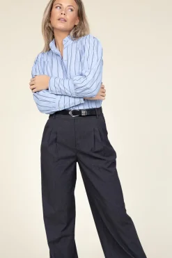 Discount Co'Couture Striped Blouse Ivana | Blue... | | Little Soho