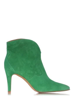 Flash Sale Toral Suede Ankle Boots Soraya | Green... | | Little Soho