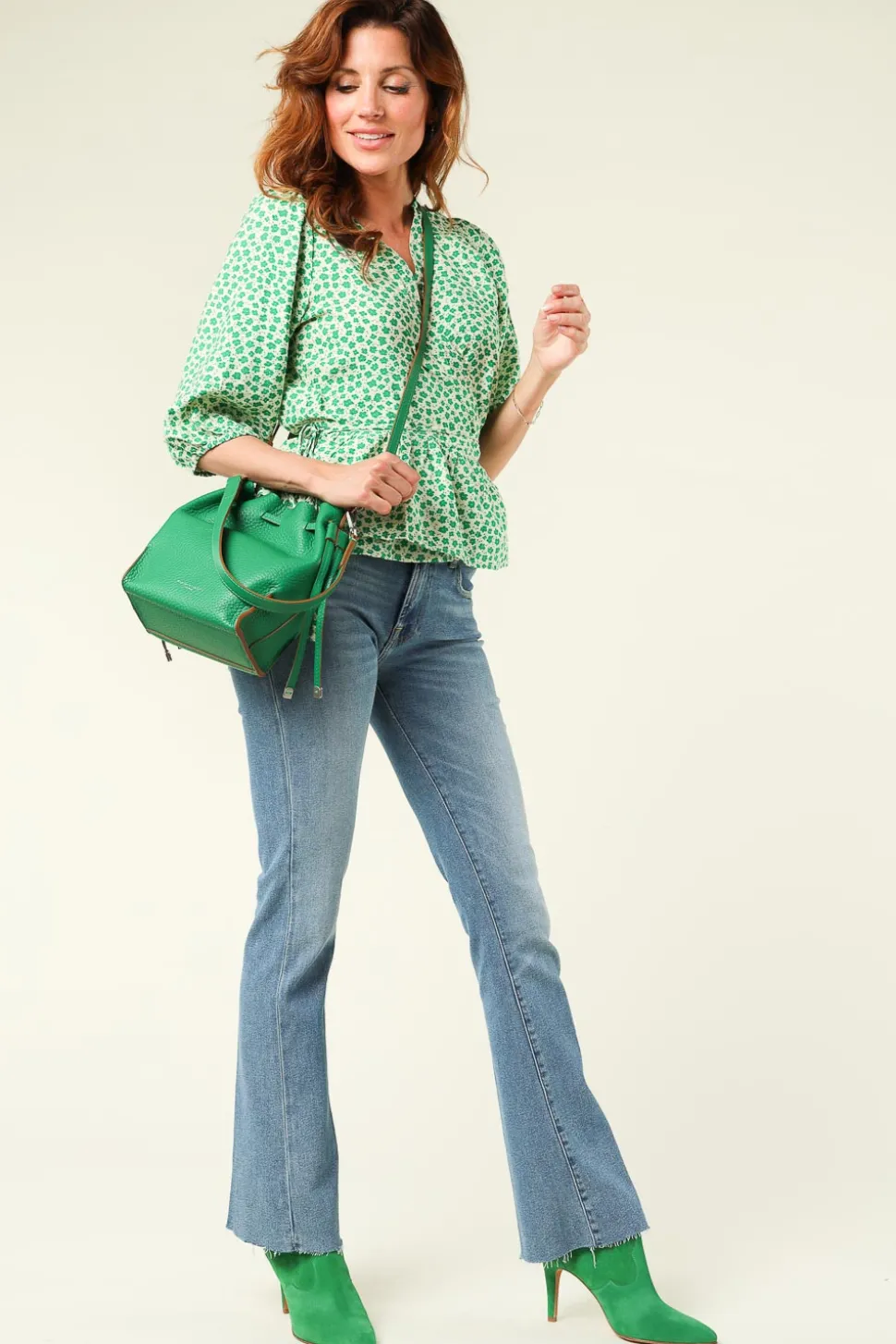 Flash Sale Toral Suede Ankle Boots Soraya | Green... | | Little Soho