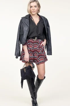 Store Vanessa Bruno Suede Fringe Bag Cleo Small | Black... | | Little Soho