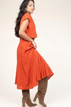 Best Sale Toral Suede Knee Boots Sofia | Brown... | | Little Soho