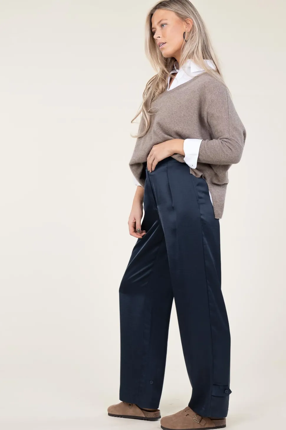 Hot Scholl Suede Sandals Fae | Taupe... | | Little Soho