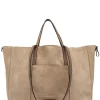 Sale Gianni Chiarini Suede Shopper Superlight | Natural... | | Little Soho