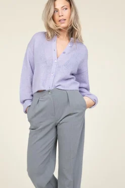 Cheap Dante 6 Super Soft Alpaca Cardigan Lando | Purple... | | Little Soho