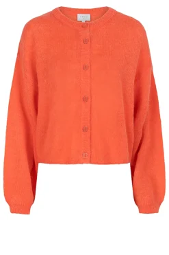 New Dante 6 Super Soft Alpaca Cardigan Lando | Orange... | | Little Soho