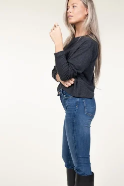 Hot American Vintage Super Soft Sweater Heather | Black... | | Little Soho