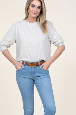 Online American Vintage Super Soft Sweater Heather | Grey... | | Little Soho