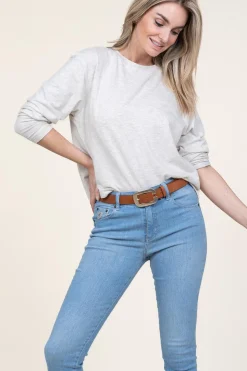 Online American Vintage Super Soft Sweater Heather | Grey... | | Little Soho