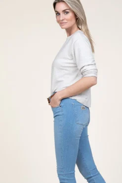 Online American Vintage Super Soft Sweater Heather | Grey... | | Little Soho