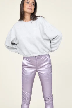 Online American Vintage Sweater With Logo Polar | Grey... | | Little Soho