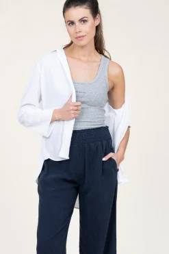 Best Sale Bella Dahl Tencel Blouse Kyra | White... | | Little Soho