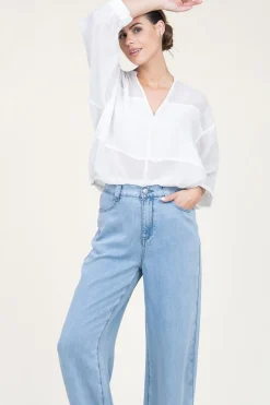 Online Dante 6 Tencel Bomber Top Stardust | White... | | Little Soho