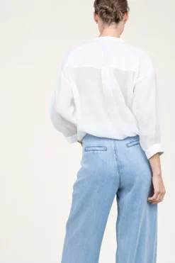 Online Dante 6 Tencel Bomber Top Stardust | White... | | Little Soho